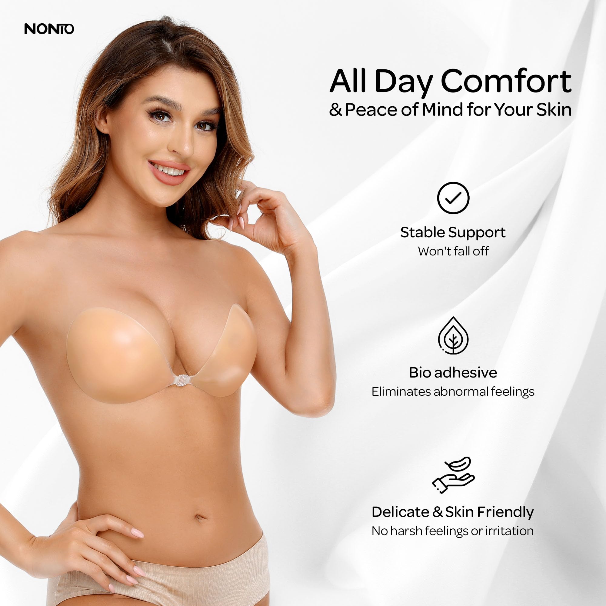 Zelfklevende bh strapless klev - Strapless Bra Adhesive recensie en prijs