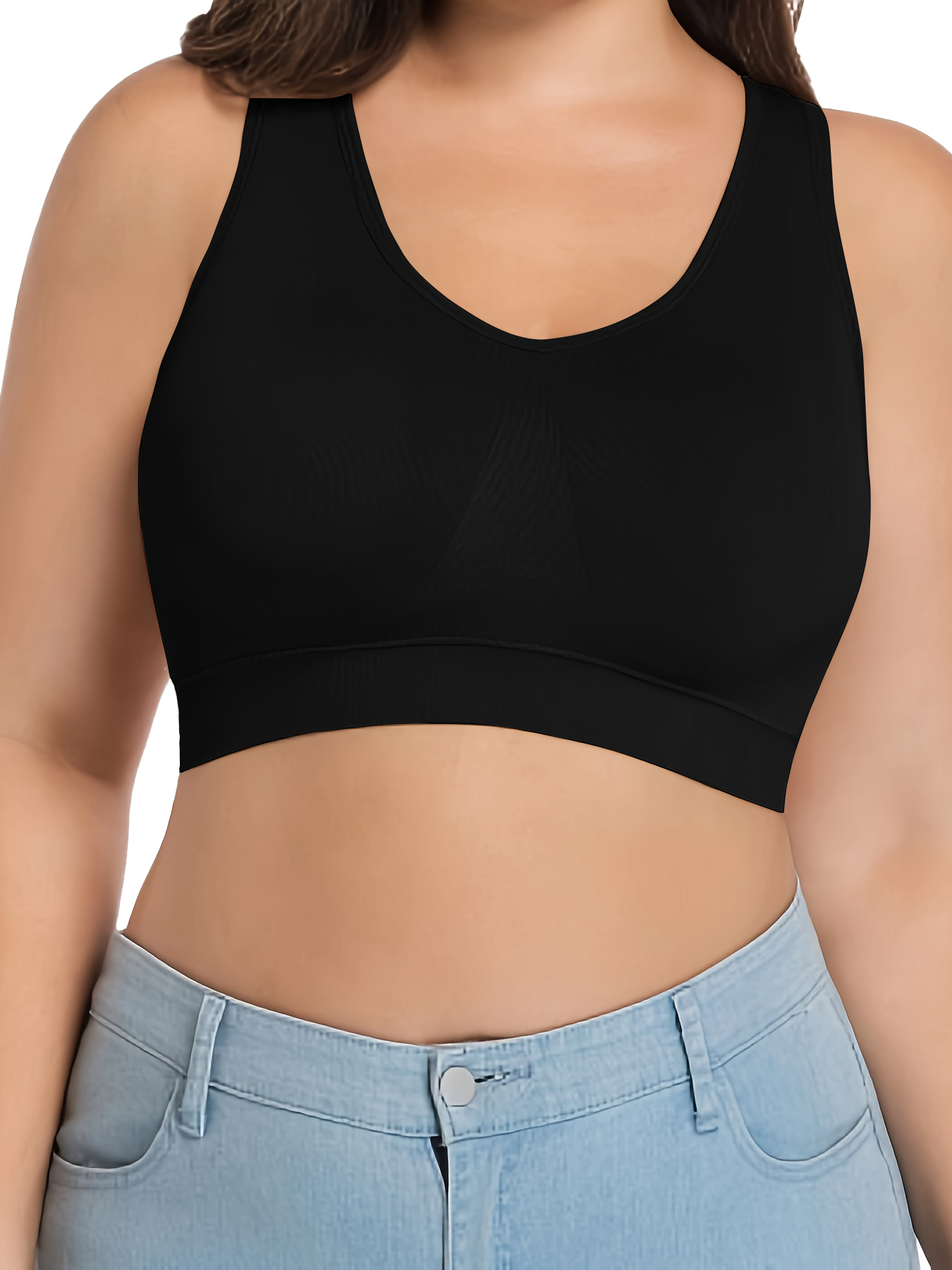 3-pack Plus Size Dames Naadloz - Sleep Bra Bralette recensie en prijs