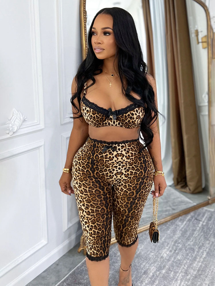 Doyerl luipaardprint sexy club - Lace Bralette Set recensie en prijs