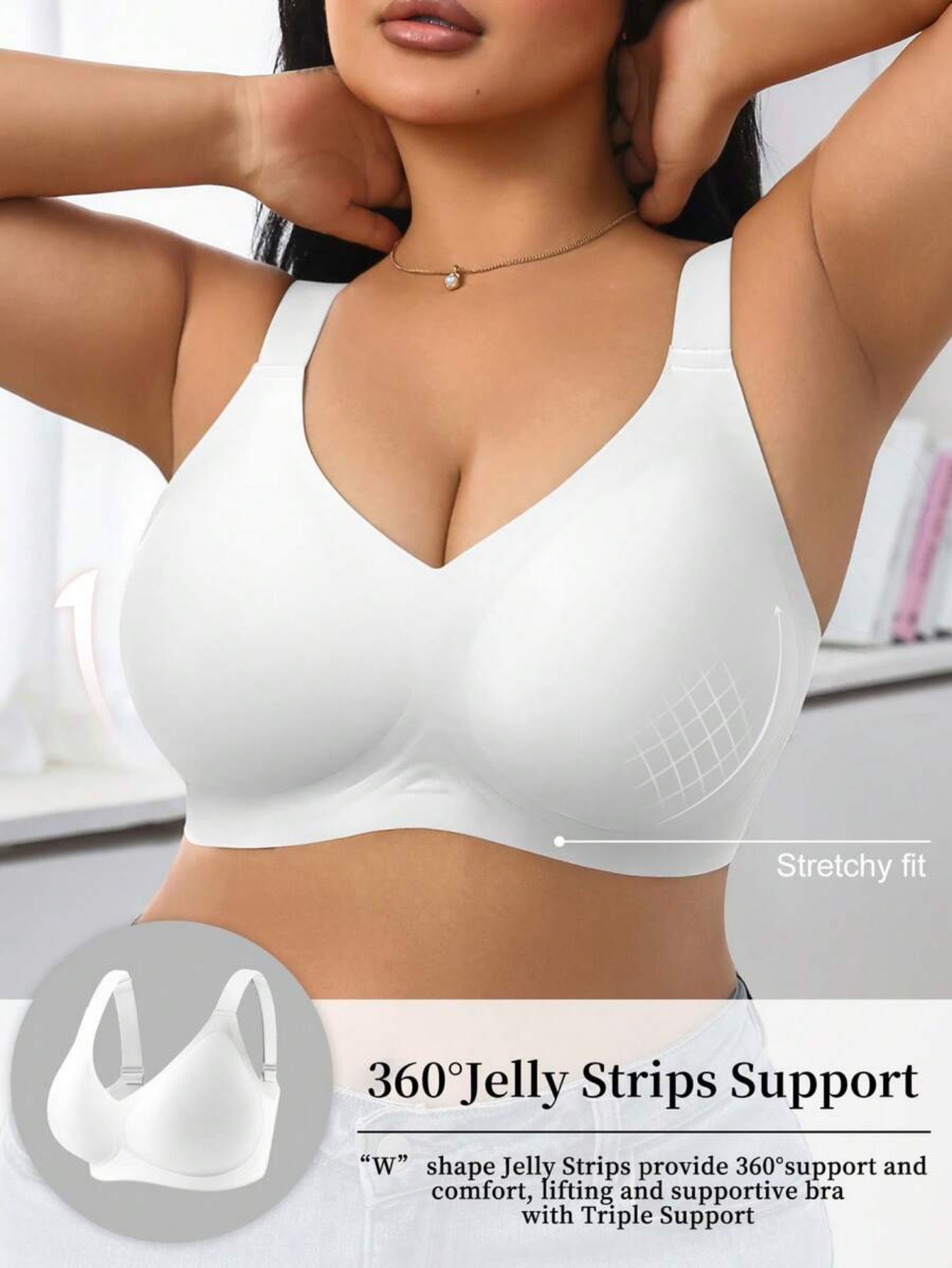 Sportbeha met hoge ondersteuni - Push Up Bra Silicone recensie en prijs