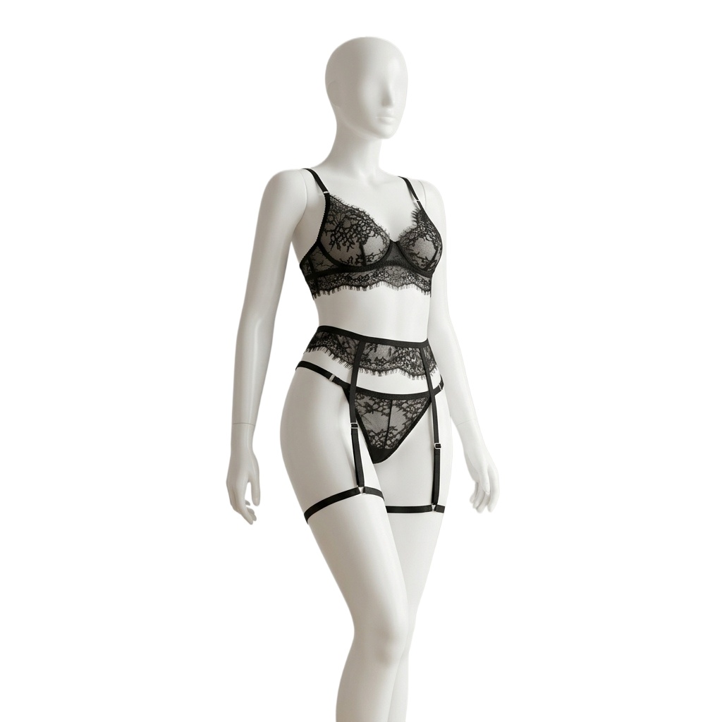 Lingerie ondergoedset, kanten  - Lace Bralette Set recensie en prijs