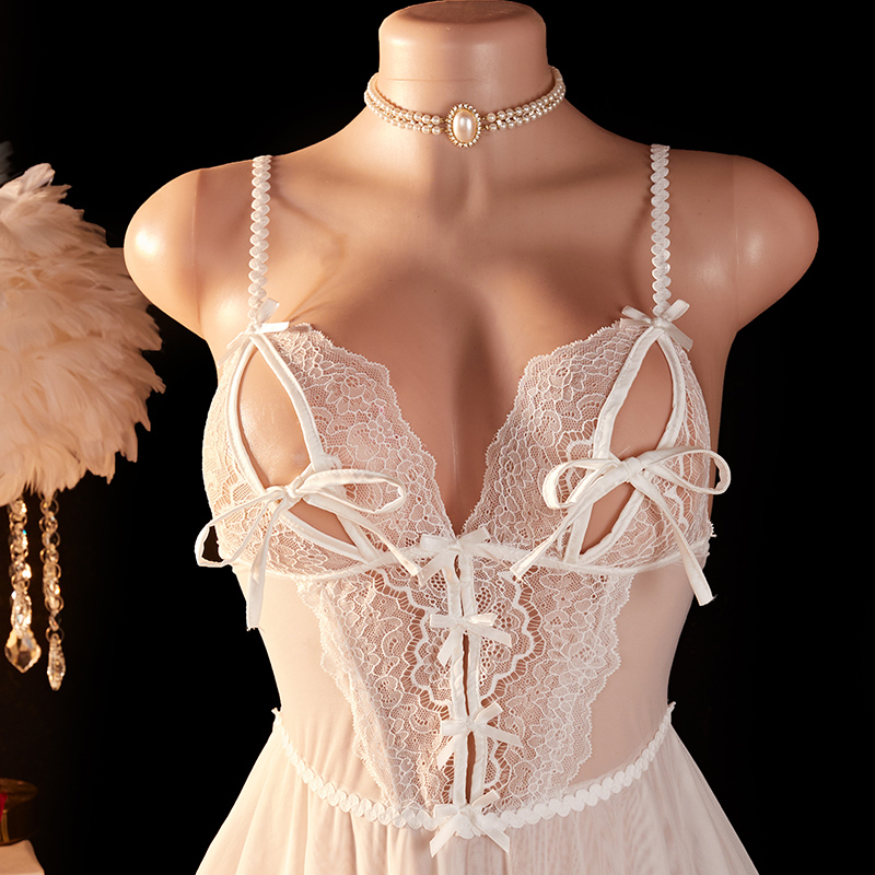 Transparante sexy vrouw linger - Lace Bralette Set recensie en prijs