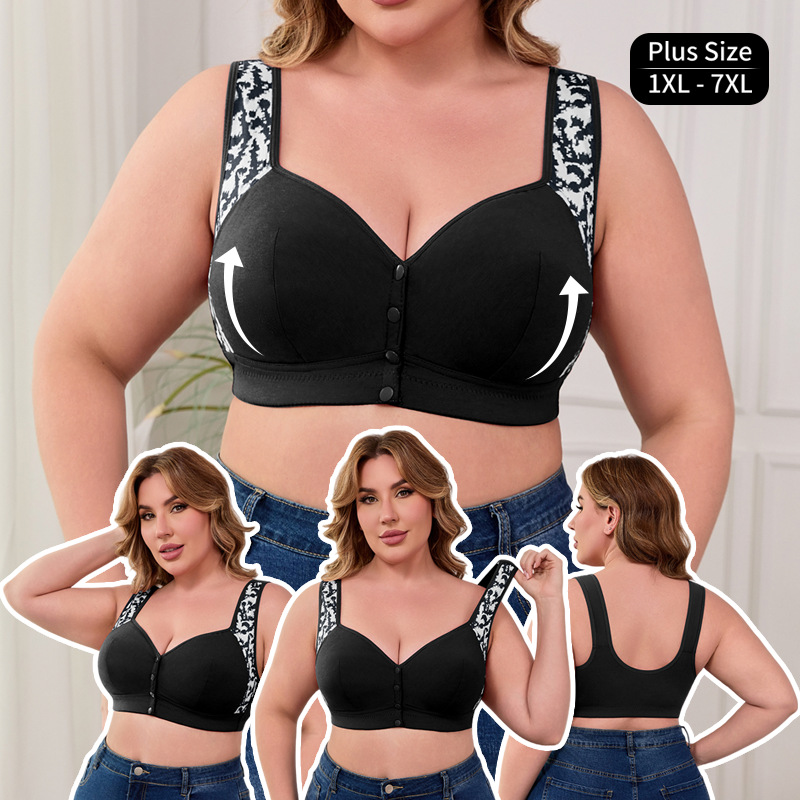 XL-7XL Plus Size BH met gesp a - Wirefree Bra Comfort recensie en prijs