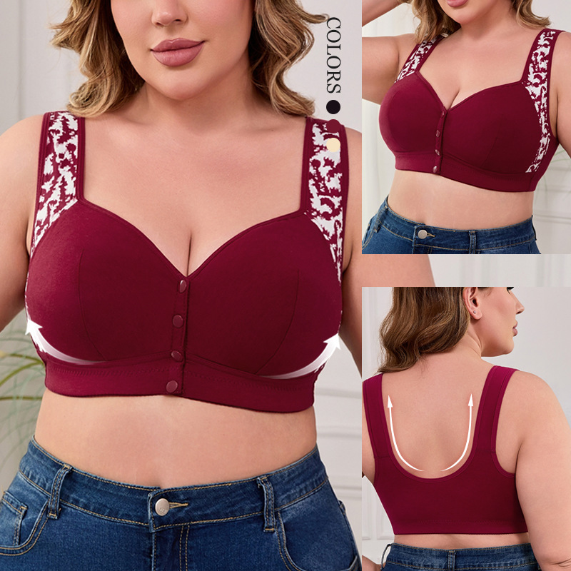 XL-7XL Plus Size BH met gesp a - Wirefree Bra Comfort recensie en prijs