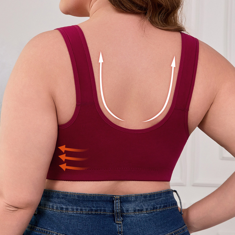 XL-7XL Plus Size BH met gesp a - Wirefree Bra Comfort recensie en prijs
